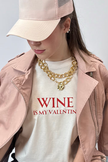 Valentin napi polo - WINE IS MY VALENTINE