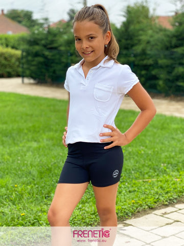 KIDS-01 fekete gyerek fitness short